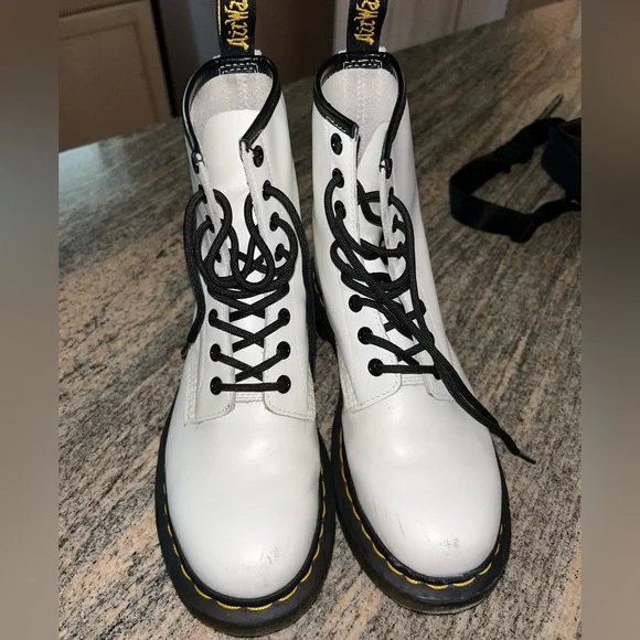 White Dr. Martens - Picture 2 of 6